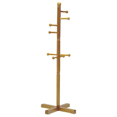 ジュニアハンガー 太パイプタイプ 木のインテリア(W500×D500×H1370)