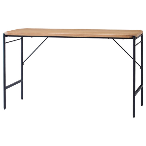 オーク材とスチール素材を組み合わせてライトヴィンテージの雰囲気を感じられる「グラムシリーズ」の幅1200mmのデスクです。