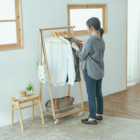 【日常をスムーズに】服を選ぶひとときも、必要なものをサッと取り出せる快適な設計で、毎日の準備がスムーズになります。