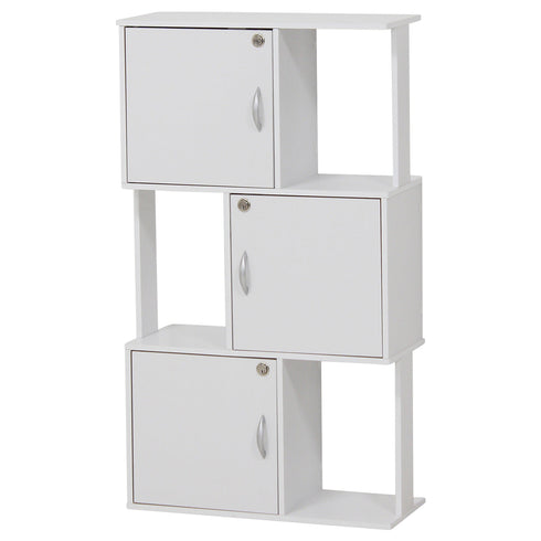 3段ラック 鍵付き(W590×D240×H1045)