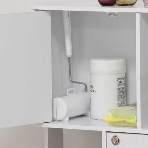 3段ラック 鍵付き(W590×D240×H1045)