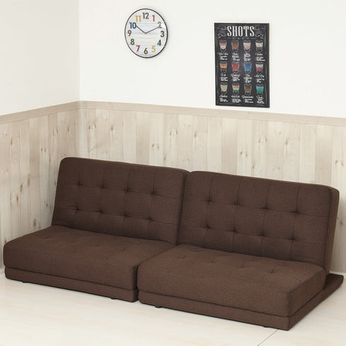 【脚を外せばローソファ】
脚を外してロータイプにすれば、和室にもぴったりフィットし、低重心でより落ち着いたくつろぎスタイルを楽しむことができます。