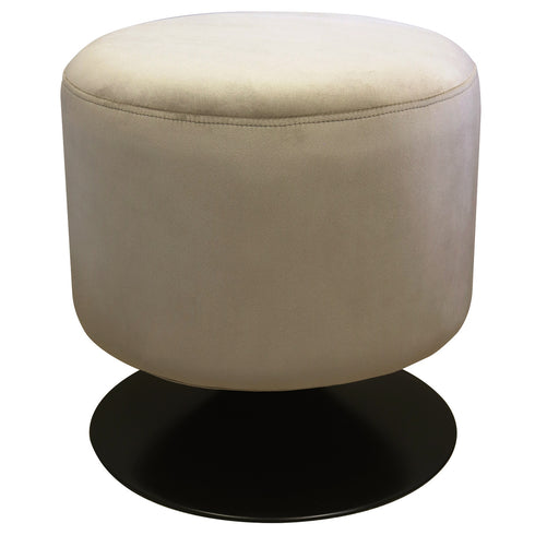 座面が360度回転し、座る方向を限定しないラウンド型スツール「パウロ」です。