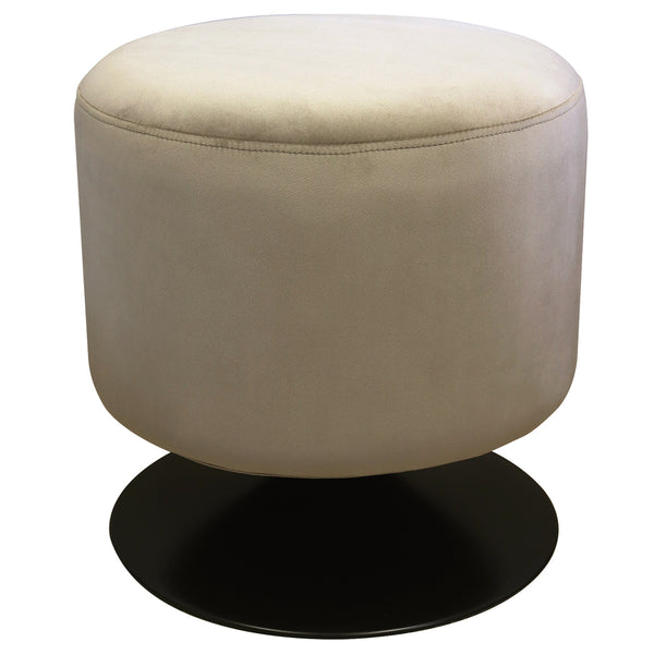 座面が360度回転し、座る方向を限定しないラウンド型スツール「パウロ」です。