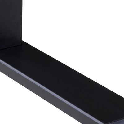 【揺るぎない安定感と洗練】
デスクワークの集中を支える、重厚感のあるスチール製の脚があなたの作業をしっかりとサポートします。