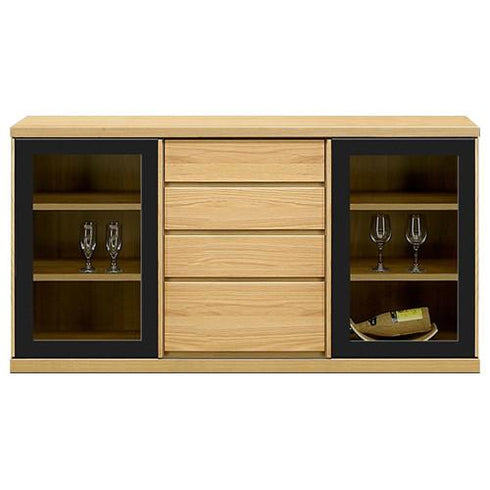 【引戸タイプのサイドボード】スペース効率が良い引戸タイプのサイドボードです。