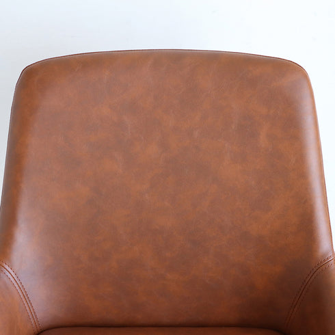 【本革のようなリッチな風合い】
しっとりとした質感のPUレザーは、本革と見紛うほどのリアルなシボ感を再現しており、お部屋の雰囲気をぐっと格上げする存在となります。