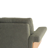 【上質なコーデュロイ生地】肌触りの良いコーデュロイが、季節を問わず心地よいリラックスタイムを提供します。