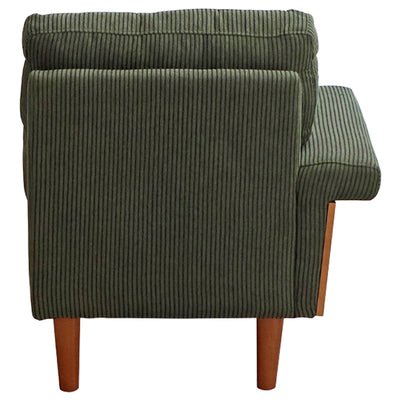 背面までコーデュロイ生地できれいに仕上げているため、壁付けだけでなく、お部屋の真ん中にあえて配置することも可能です。