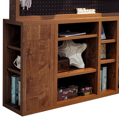 【レイアウト自由な収納が可能】収納部分は背板の無いオープンタイプに可動棚が付いているので、収納物に合わせてレイアウト自由。