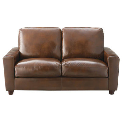 アメリカンヴィンテージ風の、ツヤや渋みがあるクラフトシリーズの2人掛けソファです。