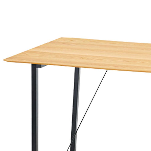 【板面のふちを特殊加工】板面のふちを斜めに削いだ舟形に加工することで、全体的にすっきりとした印象を与えてくれます。