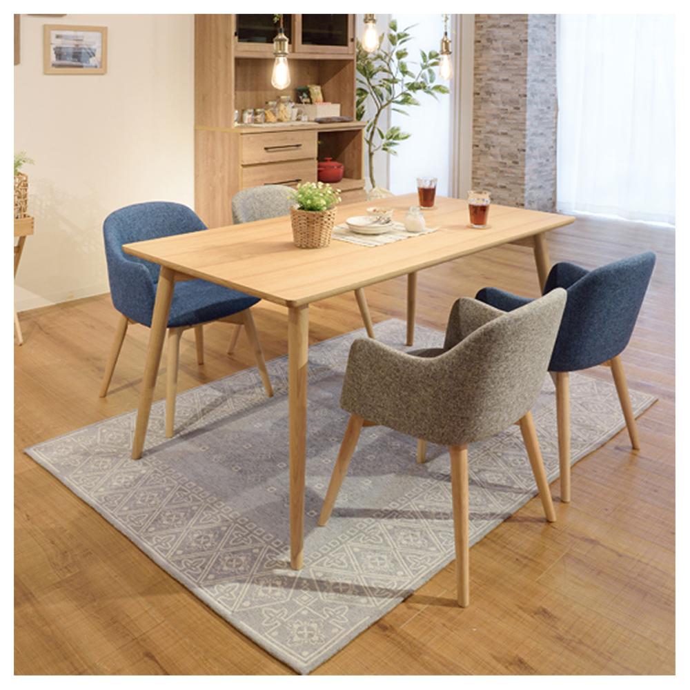 天然木 ダイニングテーブル カラメリ 122*56cm KRM-150 N01 天然木 ダイニングテーブル カラメリ 122*56cm KRM-150 N01 【公式通販】