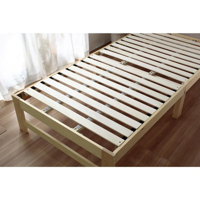 【睡眠を支える、確かな構造】
軽量ながらも安定感のある設計と、通気性の良いすのこが組み合わさり、毎日の快適な睡眠をしっかりとサポートします。