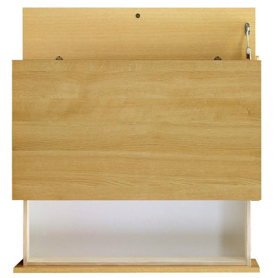 【前後に収納スペース】前後に付いた収納スペースで小物類を整理整頓することができます。