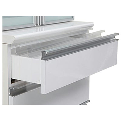 【ソフトクローズ機能】引出、開き戸にはソフトクローズ機能を採用しており静かな開閉が可能です。