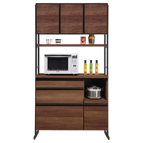 【スピーディーな使い心地】オープン収納ならではのスムーズでスピーディーな使い心地の家電ボードのW1237mmタイプ。