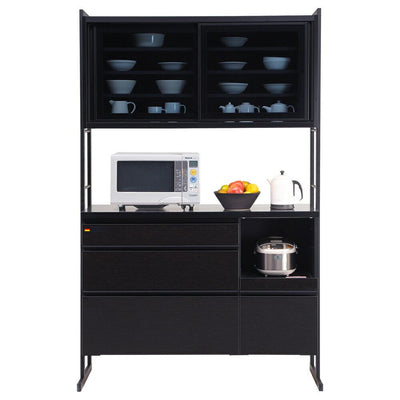 【オープンボードゼロ】シックな黒木目と高級感のあるハイグロスホワイトを展開するオープンボードゼロ(一部別シリーズの画像を使用しています)。