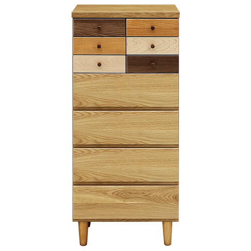 【素材で魅せる】個性的なグラデーションが、お部屋のアクセントになるチェストです。