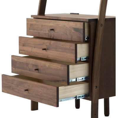 【奥の物まで取りやすい】引き出しには全てスライドレールが付いており、開閉もスムーズで、奥のものまで取り易くなっています。