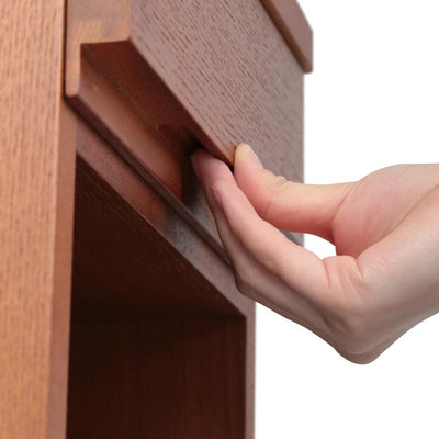 N型上段引出付きリビングワゴン(W400×D400×H495)