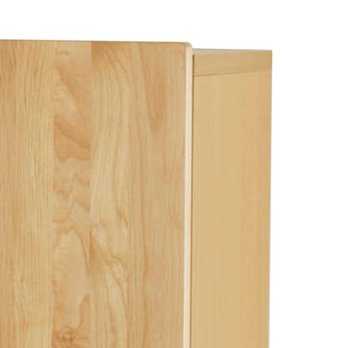 【部屋の真ん中にも置けます】背面も、美しい化粧板仕上げですので、部屋の真ん中にも置けます。