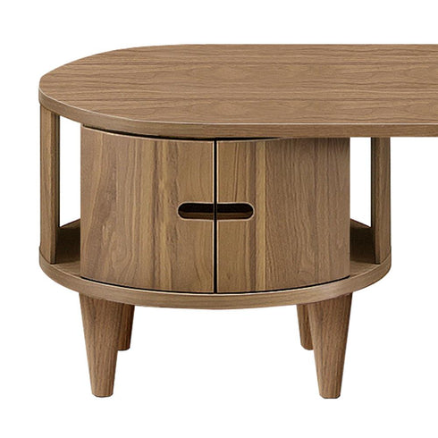 【十分な収納力】
個性的なデザインでありながら、ローテーブルとして必要十分な収納力を備えており、日々の生活をより豊かにします。