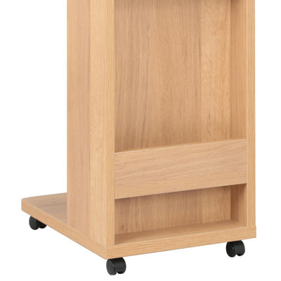 【隠れた収納スペースが嬉しい】
テーブルの後ろには読みかけの雑誌や新聞をスマートに収納できるマガジンラックがあり、いつでもスッキリとした空間を保てます。