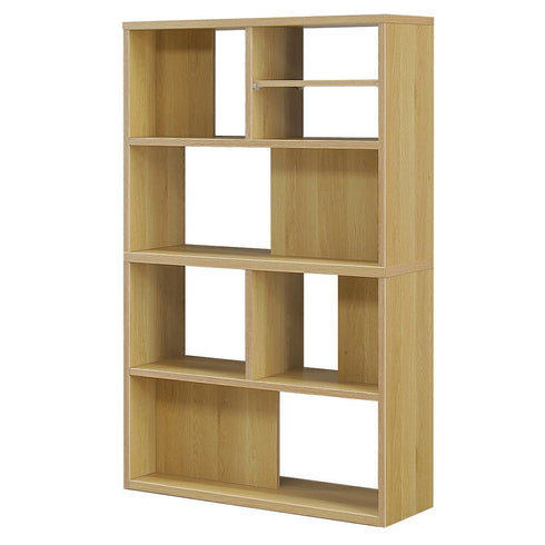 【間仕切りにもなる収納】
背板のある棚とオープンな棚を組み合わせたデザインで、壁付けはもちろん、お部屋を緩やかに仕切るパーテーションとしてもお使いいただけます。