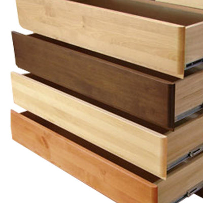 【フルスライドレール付き】長引き出しにはフルスライドレール付き。奥の洋服も楽々取り出せます。