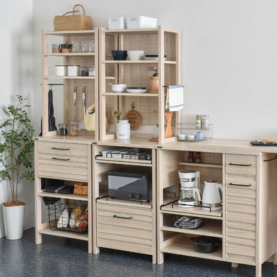 ラフィカ キッチンラック(W600×D400×H1800)