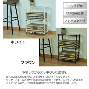 【おしゃれな収納アイデア】リビングやキッチンで活躍する、見せる収納と隠す収納を両立できるデザインです。