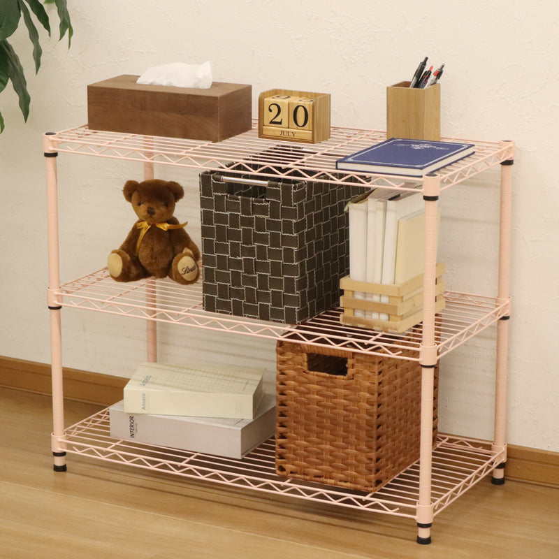【優しく可愛らしい印象】柔らかなピンクカラーは、お部屋に温かみと可愛らしさをプラス、心地よい空間づくりに貢献します。