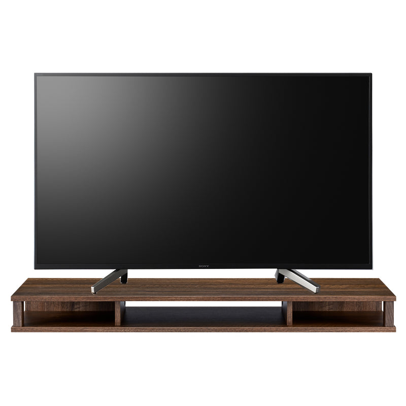 【テレビもPCモニターも快適に】目線の高さが上がり、ソファやデスクからの視聴・作業がより快適になります。