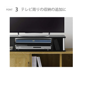 【効率的な収納スペース】散らかりがちな周辺機器や小物も、この一台でまとめて整理整頓が可能です。