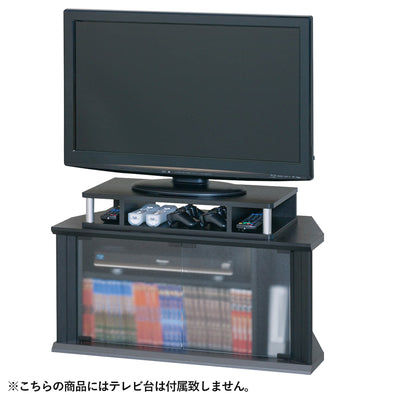 既存のテレビ台の上に置いて高さのかさ上げとして、チェストや本棚の上に置いてテレビ台として、デスクの上に置いてモニター台として、様々な使い方ができます。