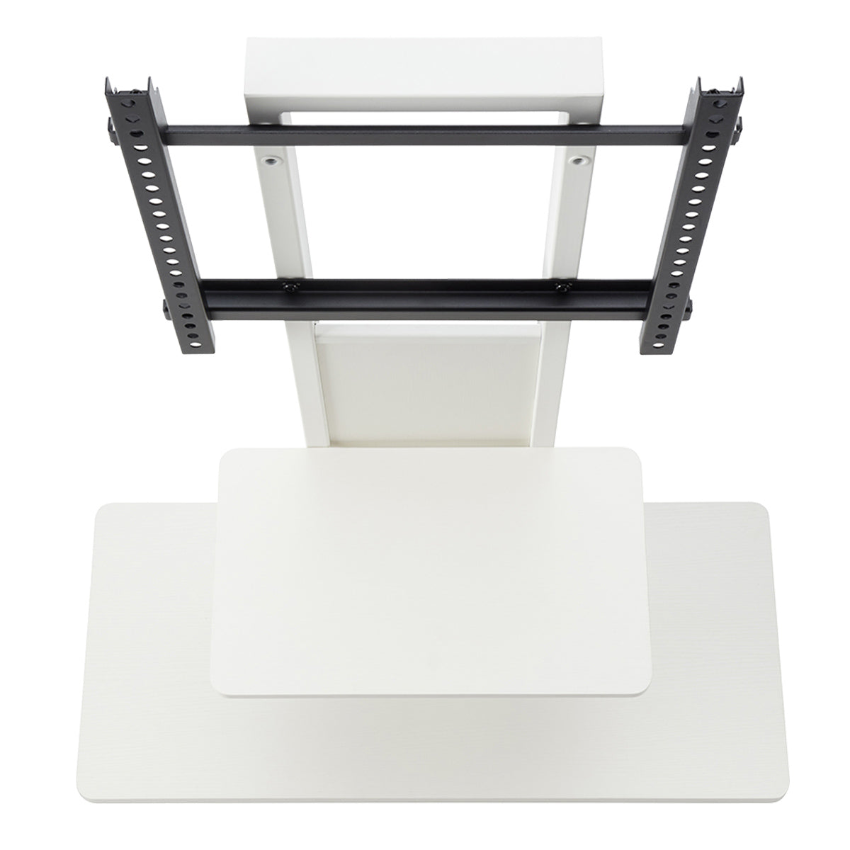 【機能的なコンパクト設計】上から見ても美しいフォルムで、スペースを有効活用しながら快適な視環境を提供します。