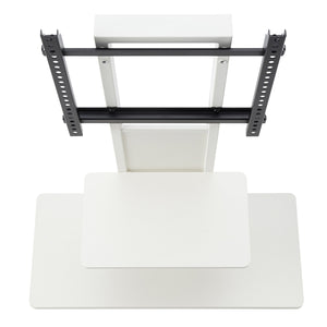 【機能的なコンパクト設計】上から見ても美しいフォルムで、スペースを有効活用しながら快適な視環境を提供します。