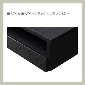 【モダンな空間を彩るブラック】重厚感のあるブラックは、上質なキッチン空間を演出します、傷が目立ちにくいのも嬉しいポイントです。