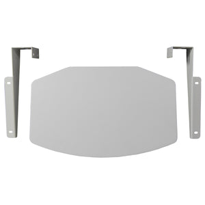 【空間に溶け込むデザイン】清潔感のあるホワイトカラーで、お部屋のインテリアに自然に溶け込みます。スウィングシリーズ専用の棚板です。