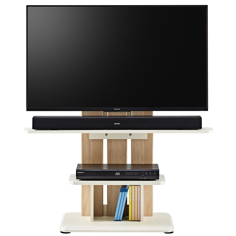 【美しく飾る機能美】必要な機器をスマートに配置し、お部屋のインテリア性を損なうことなく機能性を高めます。