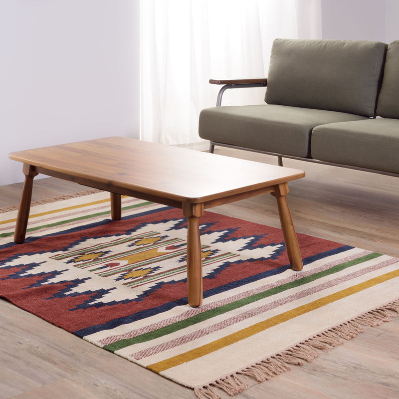 【一年中活躍するデザイン】オフシーズンはセンターテーブルとして、リビングの主役を飾ります。