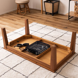 【確かな温かさを提供】遠赤外線効果で体の芯からじんわり温める、信頼性の高い石英管ヒーターを搭載しています。