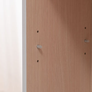 【フレキシブルな収納】用途に合わせて棚板の高さを3段階に調整でき、自由なレイアウトを楽しめます。