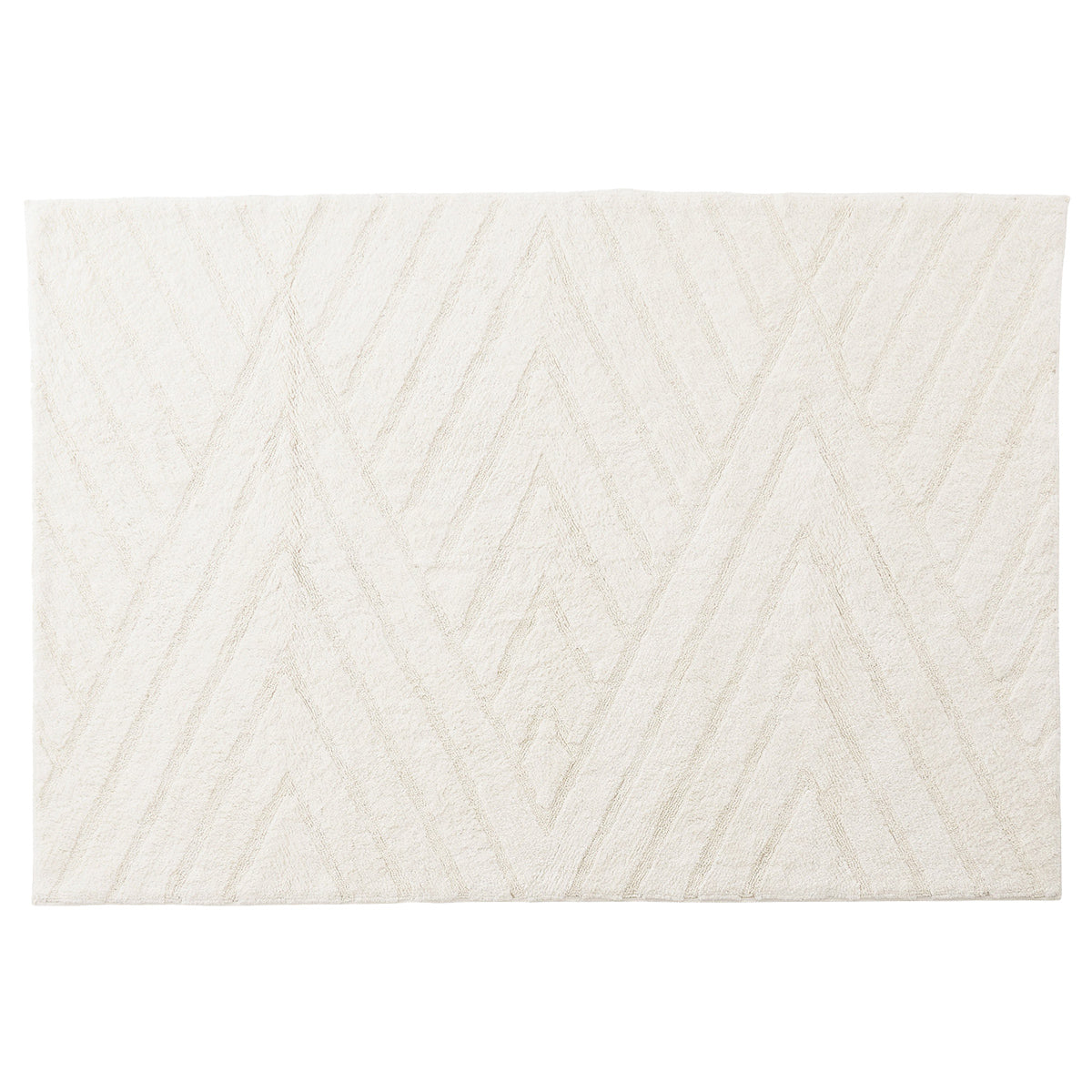 【柔らかな印象のアイボリー】立体的なヘリンボーン柄が魅力のアイボリーは、空間に明るさと広がりをもたらします。