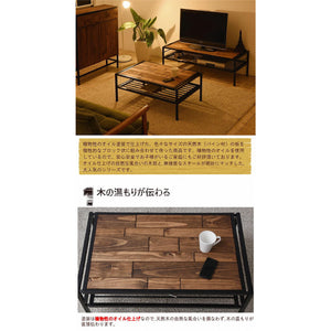 【木の温もりを五感で】自然な木肌が心地よい、オイル仕上げの天板が空間に温かみを添えます。