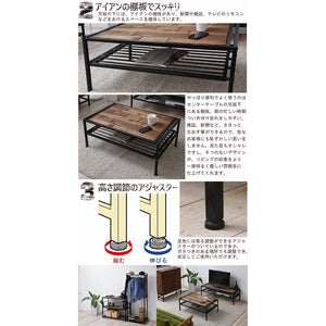 【使い勝手を高める工夫】高さ調整可能なアジャスターで、どのような場所でも安定した設置を叶えます。