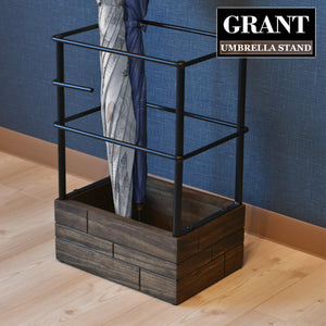 【エントランスを彩る】"GRANT"の傘立てが、毎日の出入りをより楽しく、おしゃれにします。