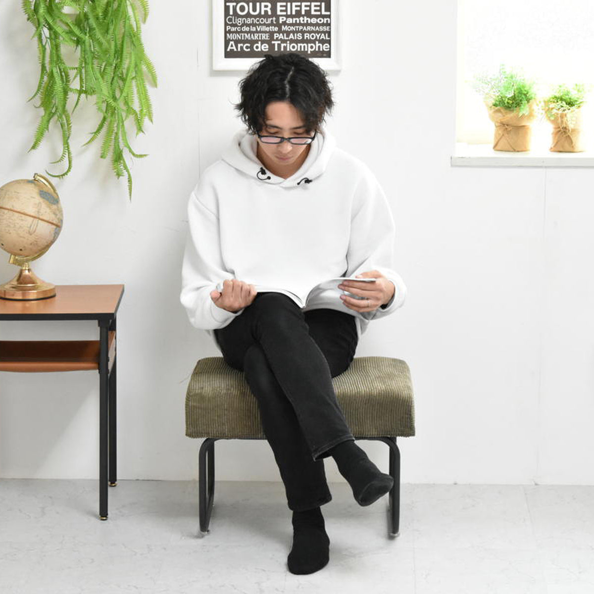 【自分だけの特等席】ゆったりと腰掛けて、読書やティータイムを心ゆくまでお楽しみください。