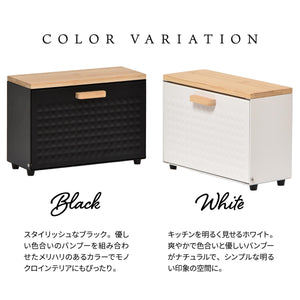 【選べる2色のスタイリッシュカラー】空間の雰囲気に合わせて、モダンなブラックと明るいホワイトからお好みのカラーをお選びいただけます。